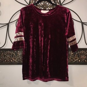 Velvet Dress Shirt
